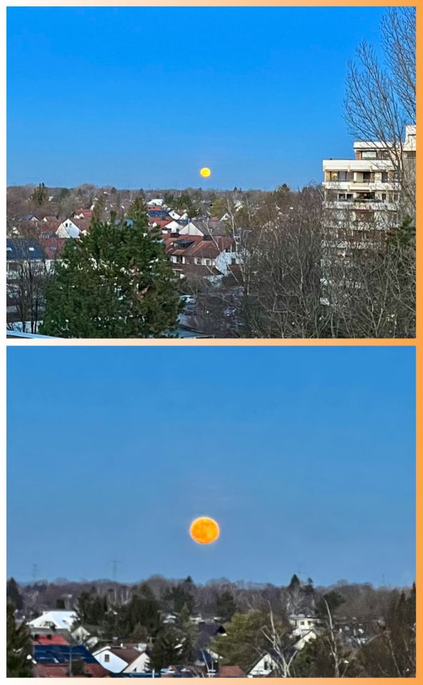 Full moon from our balcony