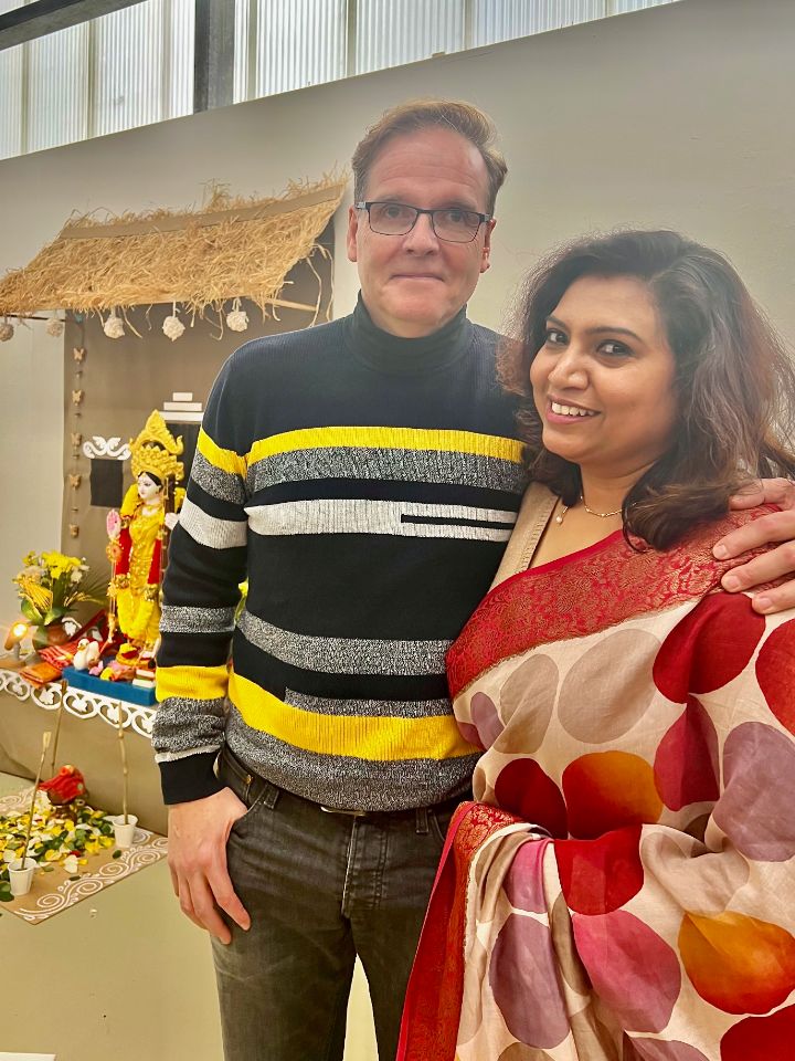 At Sampriti Munich Saraswati pujo
